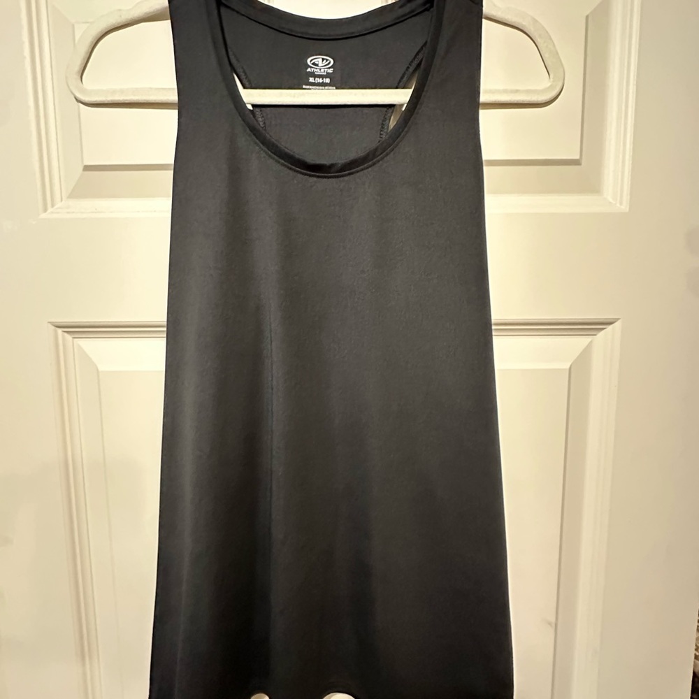 Lot of 3 Women’s Black Racerback Tank Tops XL